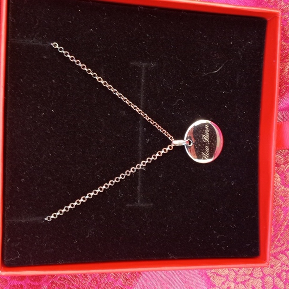 Rare Oak & Luna Sterling Silver Drake Bell Slow Burn Pendant Necklace W Box